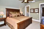 Second Upper Bedroom with King-size Bed, 26 in HD  TV